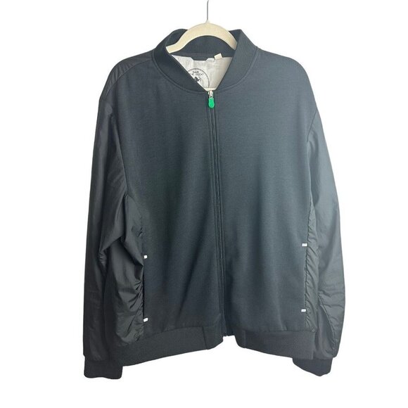 Save The Duck Burn Recycled Bi-Material Plumroll Jacket Mens Sz XXL Black - Picture 1 of 7